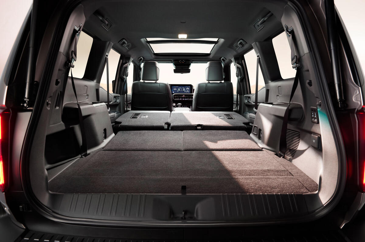 2024 Toyota Land Cruiser interior flat 2024 Toyota Land Cruiser interior flat