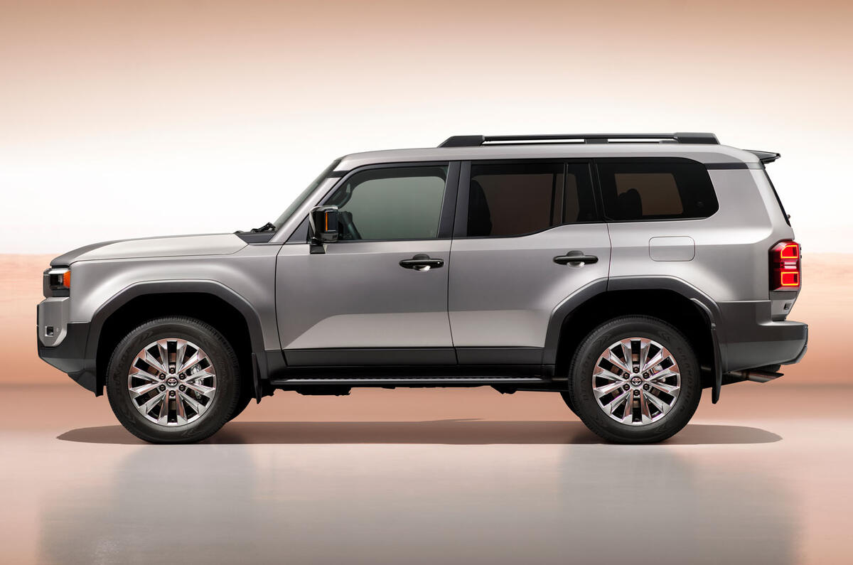2024 Toyota Land Cruiser side 2024 Toyota Land Cruiser side