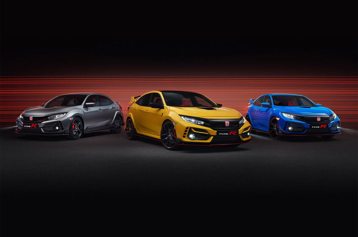 Honda Civic Type R family Honda Civic Type R family