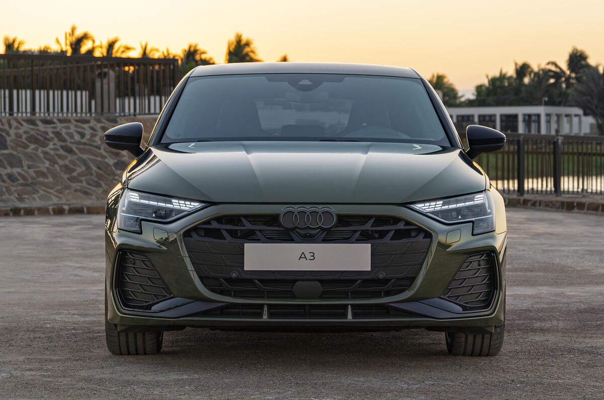 2024 Audi A3 Sportback nose 2024 Audi A3 Sportback nose