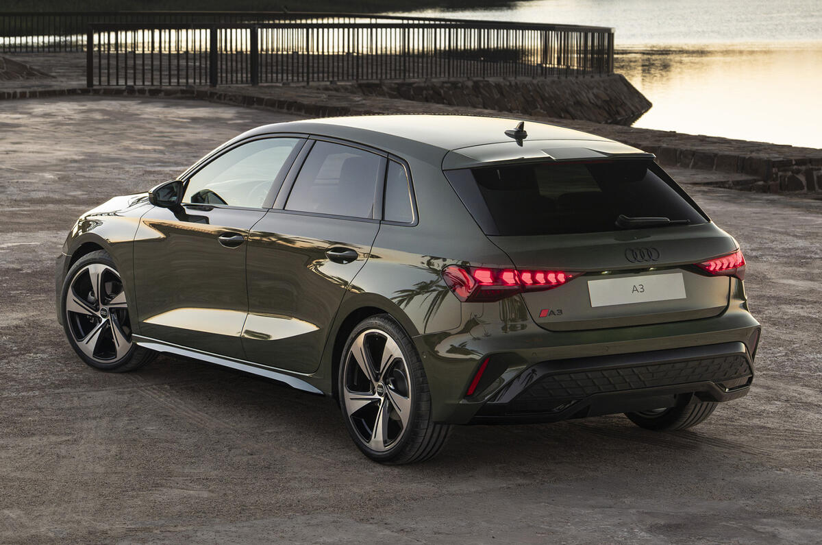 2024 Audi A3 Sportback rear