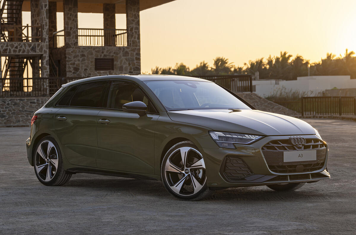 2024 Audi A3 Sportback static 2 2024 Audi A3 Sportback static 2