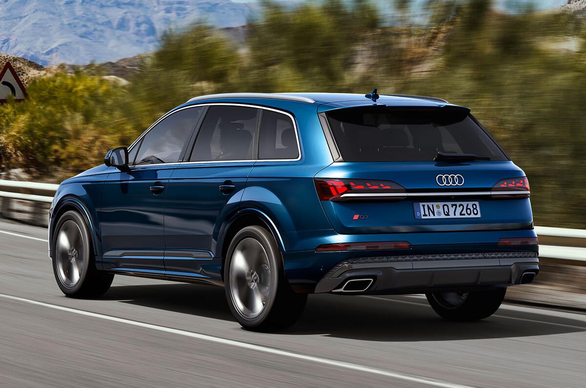 2024 Audi Q7 rear left three quarter