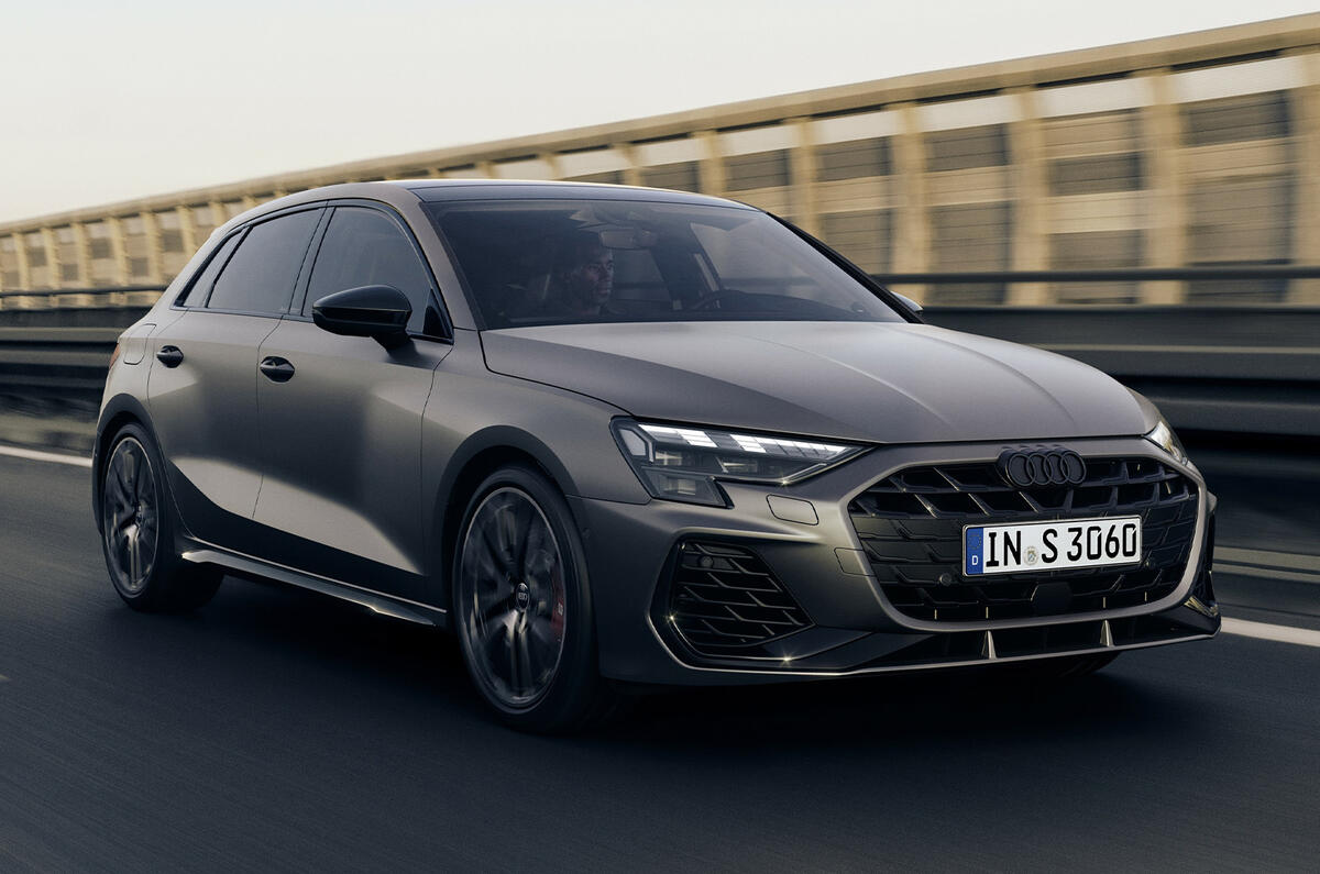 2024 Audi S3 Sportback front dynamic 2024 Audi S3 Sportback front dynamic