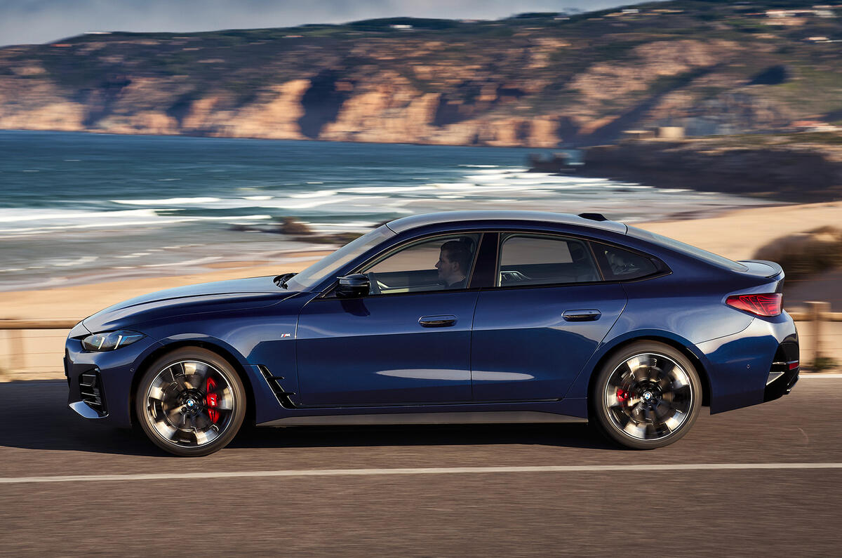 2024 BMW 4 Series side 2024 BMW 4 Series side