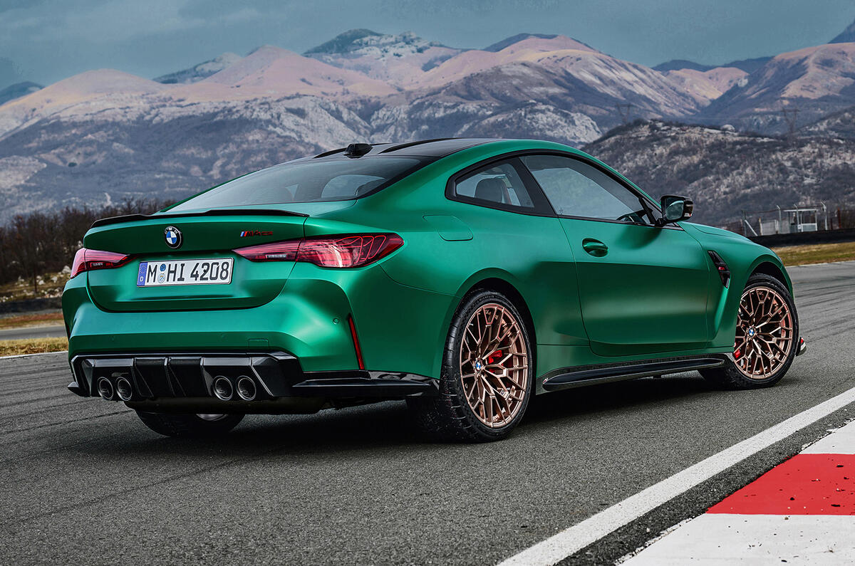2024 BMW M4 CS rear 2024 BMW M4 CS rear
