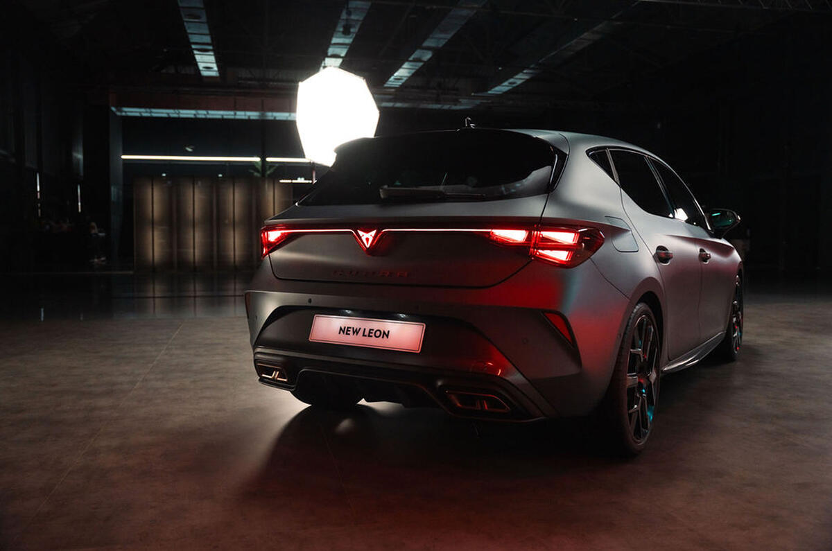 2024 Cupra Leon rear 2024 Cupra Leon rear