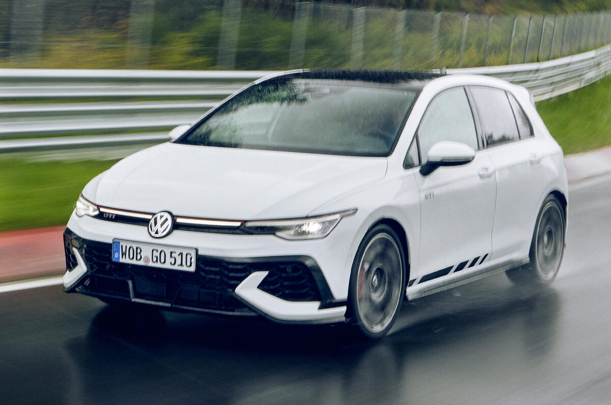 2024 Golf GTI Clubsport close up 2024 Golf GTI Clubsport close up