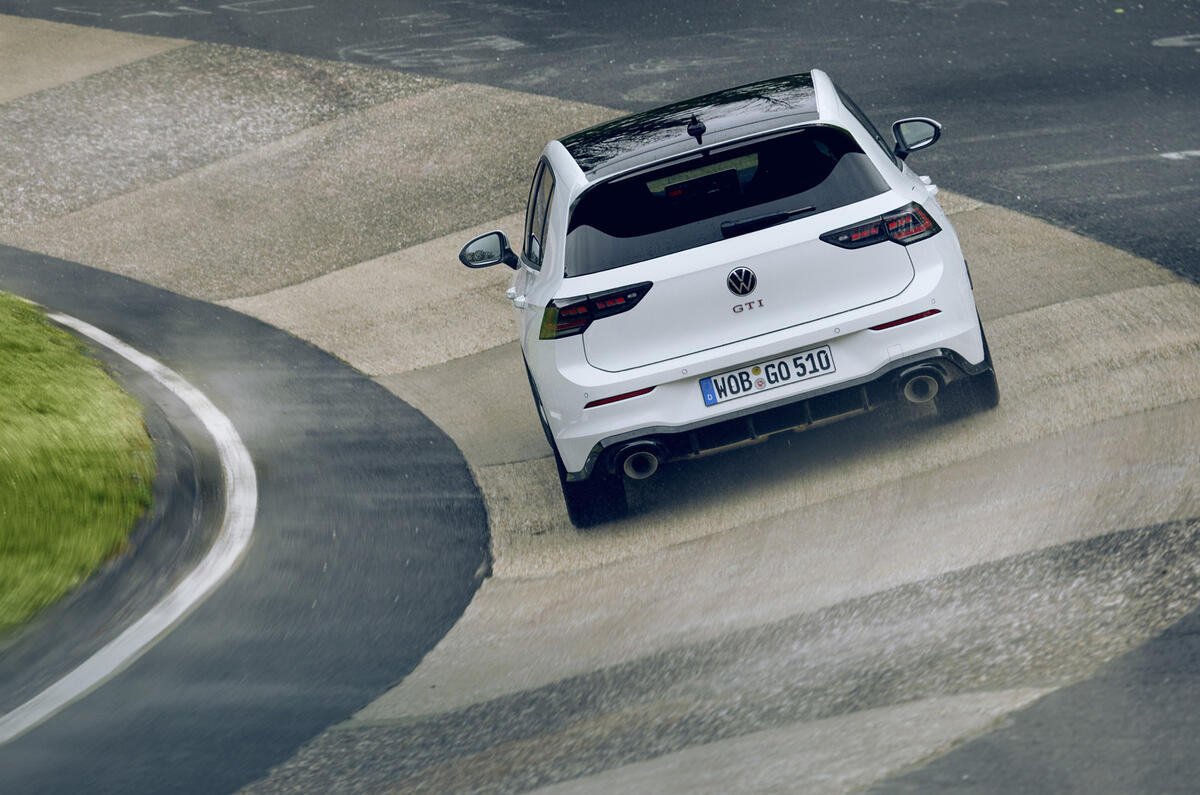 2024 Golf GTI Clubsport rear corner 2 2024 Golf GTI Clubsport rear corner 2