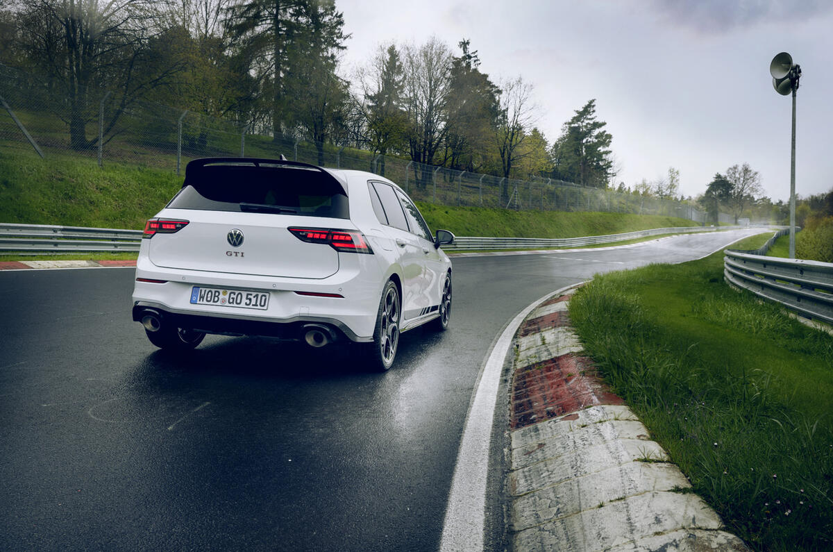 2024 Golf GTI Clubsport rear lead 2024 Golf GTI Clubsport rear lead