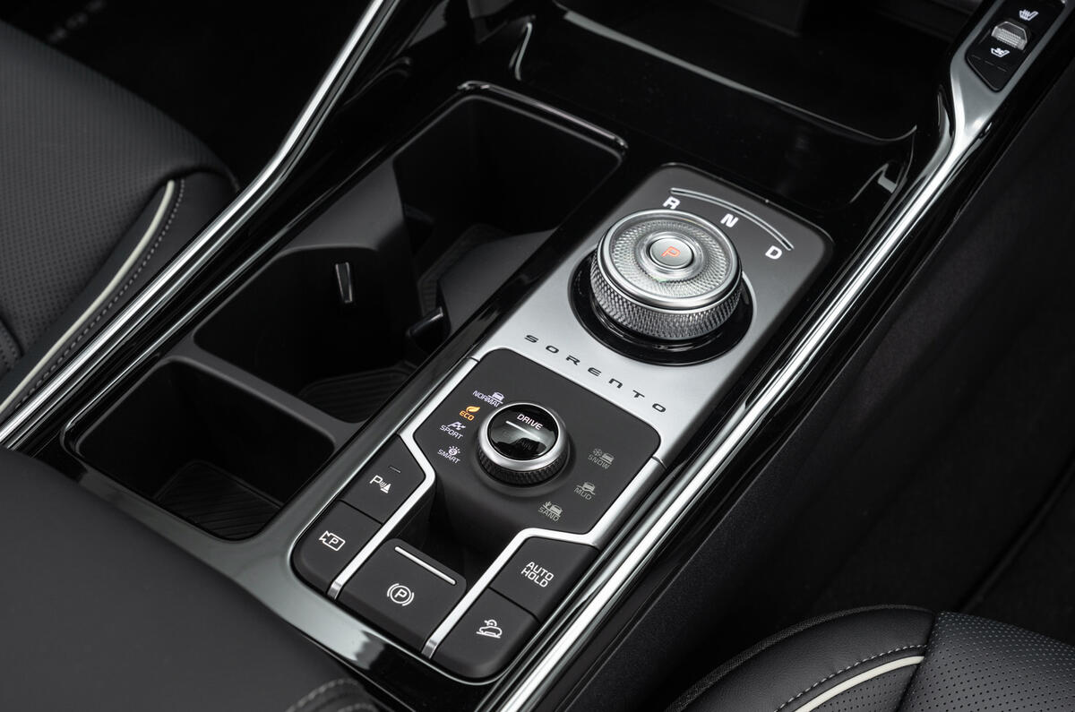2024 Kia Sorento centre console 2024 Kia Sorento centre console