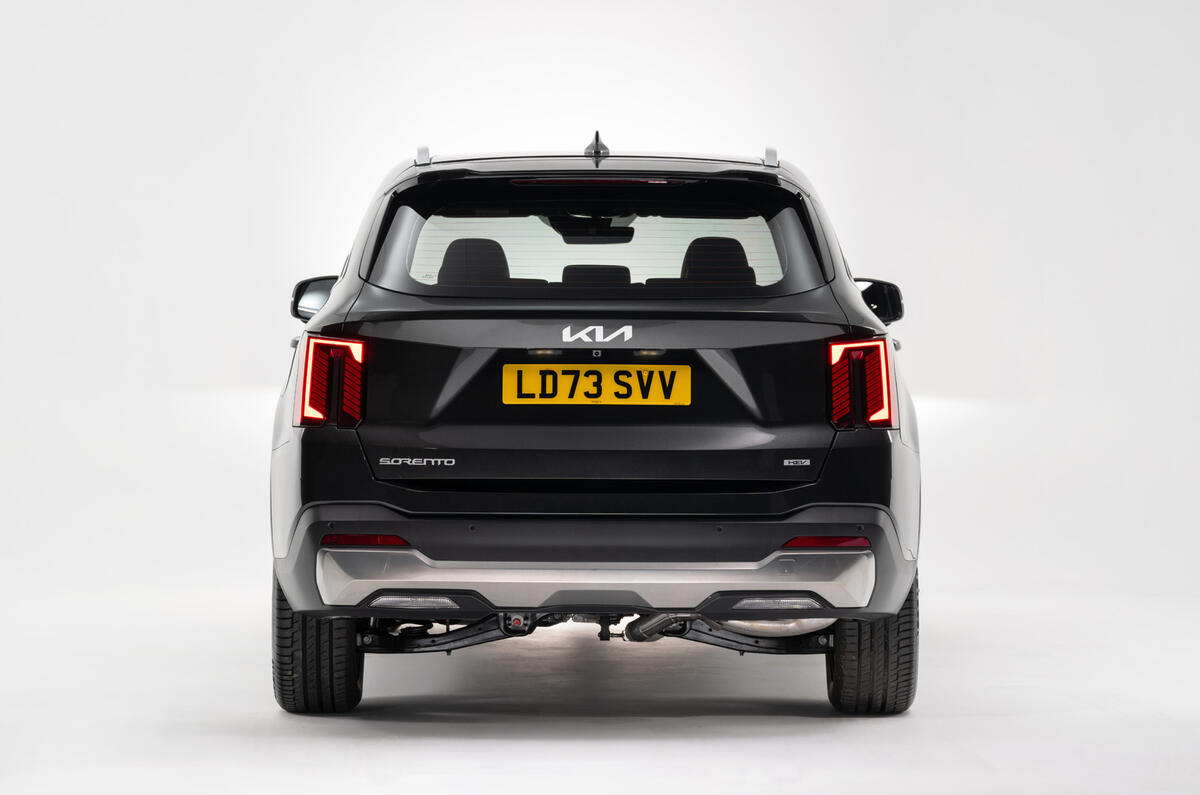 2024 Kia Sorento rear end 2024 Kia Sorento rear end