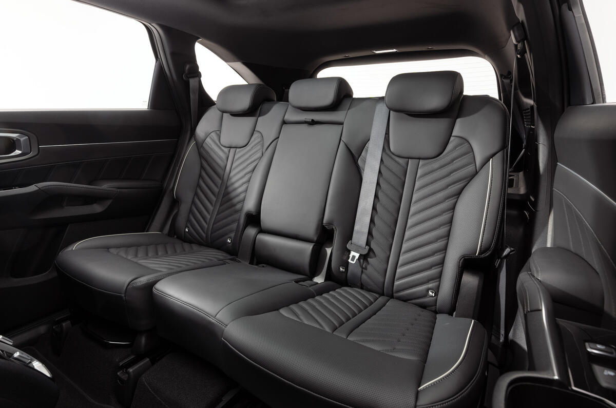 2024 Kia Sorento rear seats 2024 Kia Sorento rear seats
