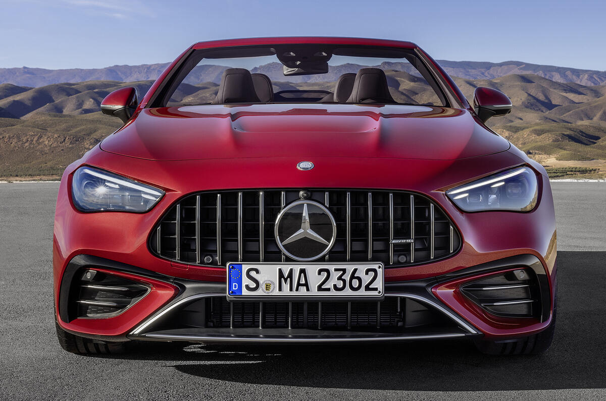 2024 Mercedes AMG CLE53  nose 2024 Mercedes AMG CLE53  nose