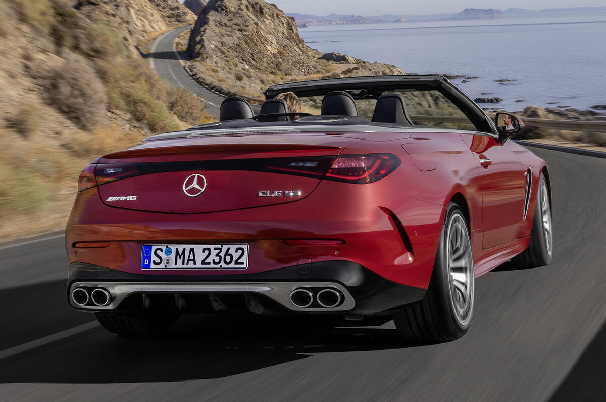 2024 Mercedes AMG CLE53 rear 2024 Mercedes AMG CLE53 rear