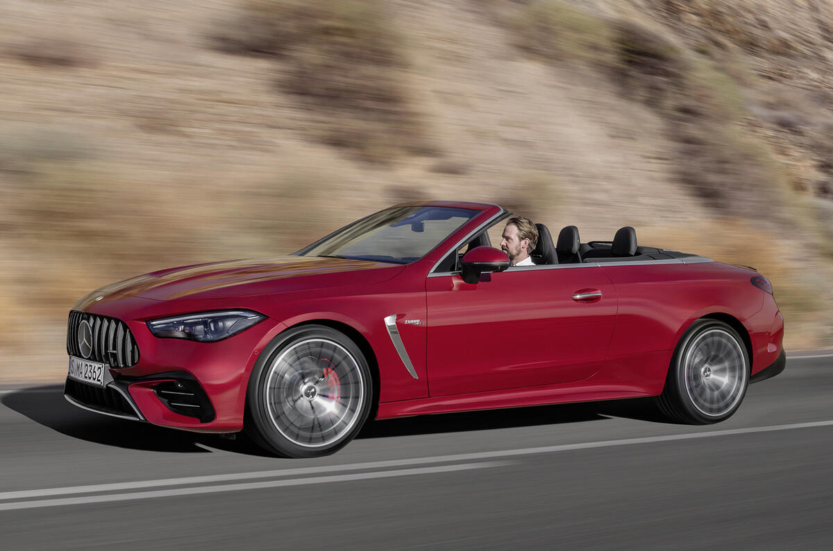 2024 Mercedes AMG CLE53 ride side 2024 Mercedes AMG CLE53 ride side