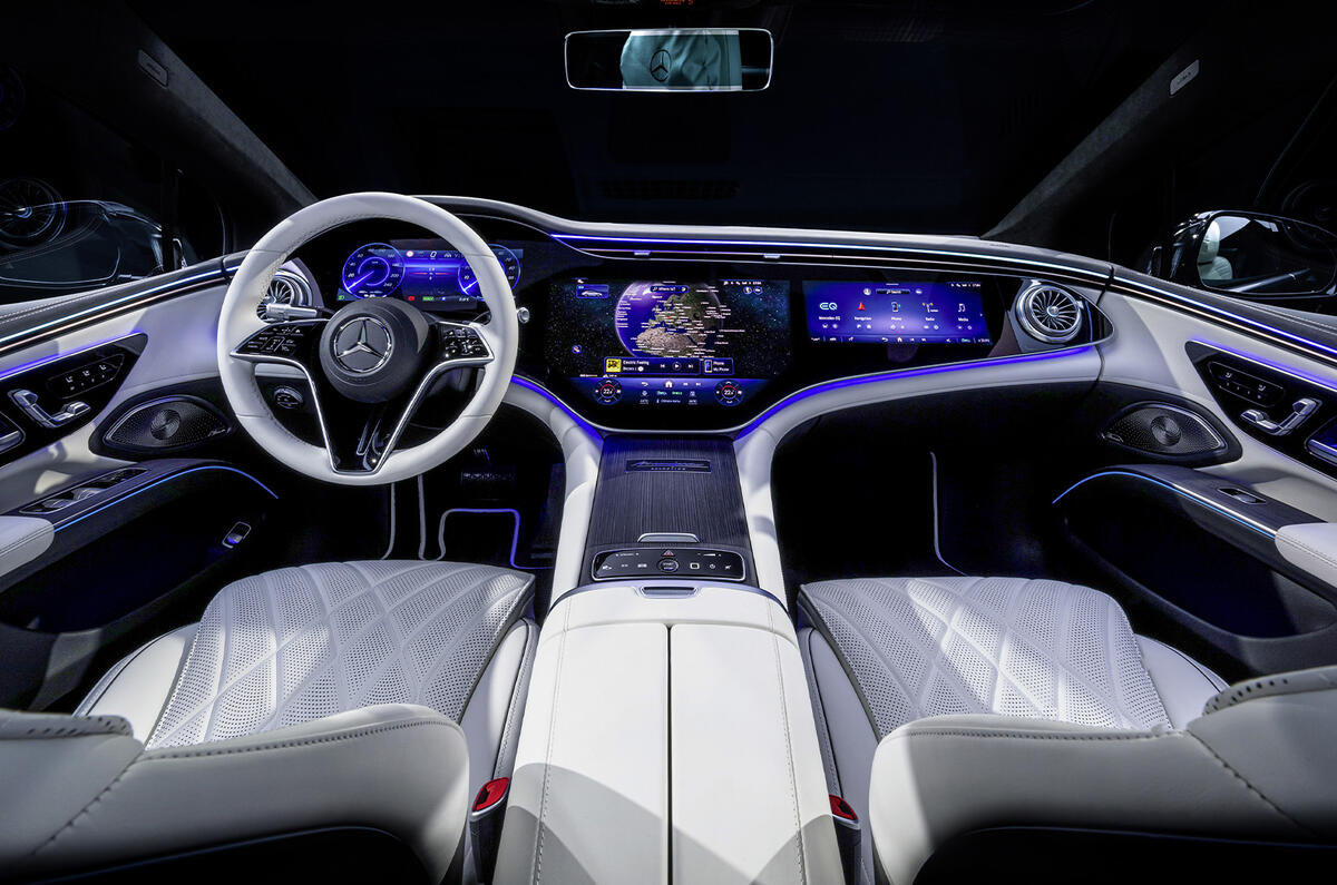 2024 mercedes eqs full front cabin