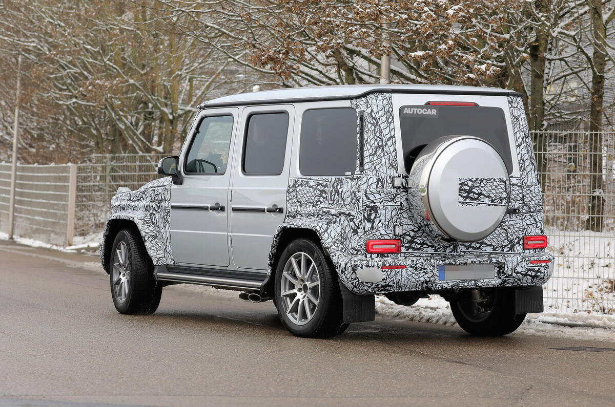 2024 Mercedes G Class rear angle