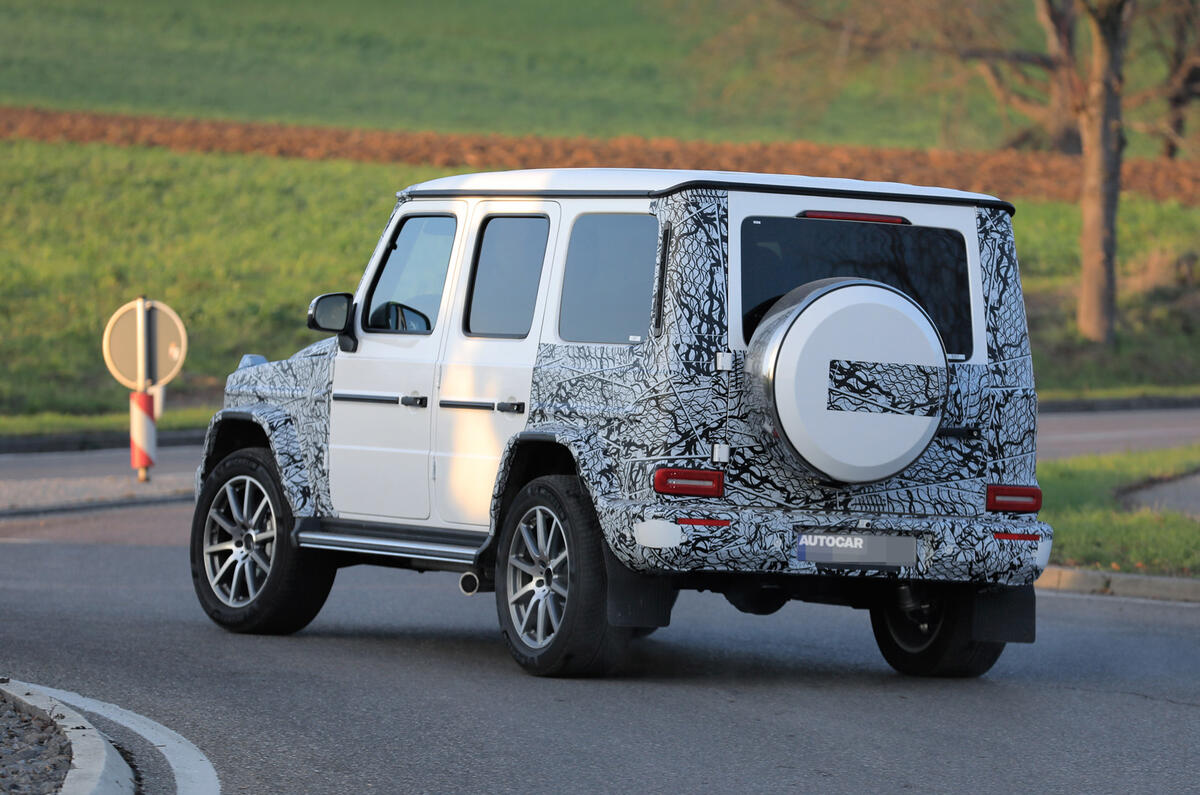 2024 Mercedes G Class rear cornering