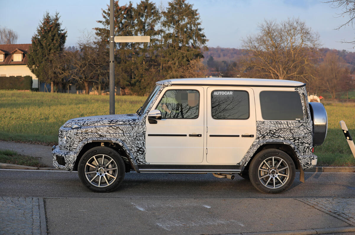 2024 Mercedes G Class side view 2