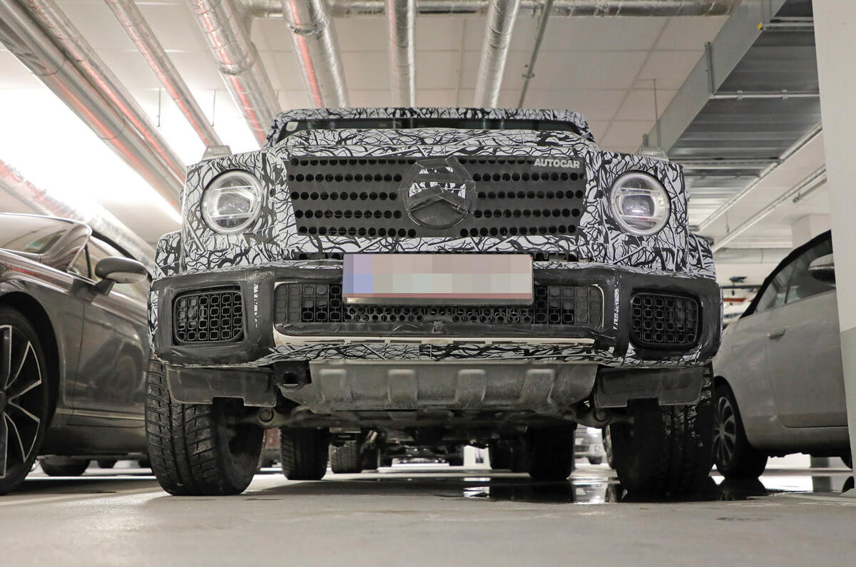 2024 Mercedes G Class underside