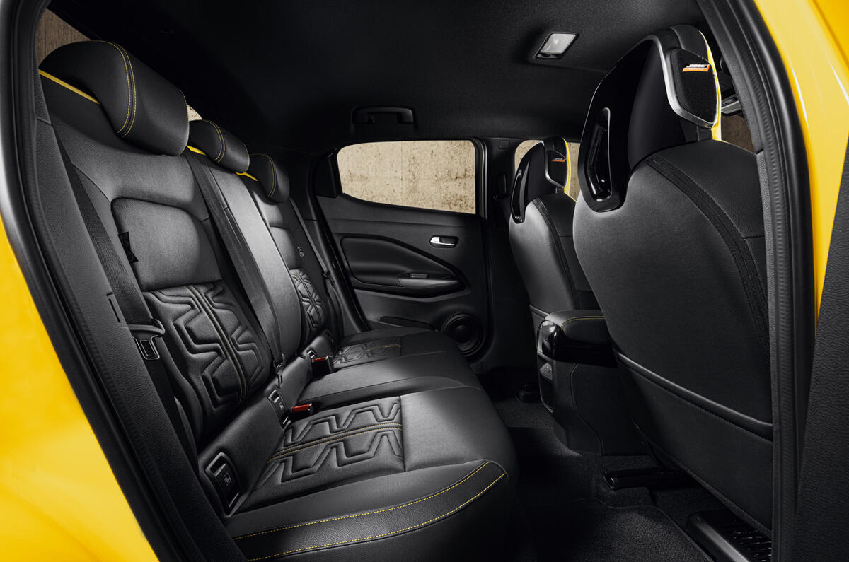 2024 Nissan Juke  rear seats