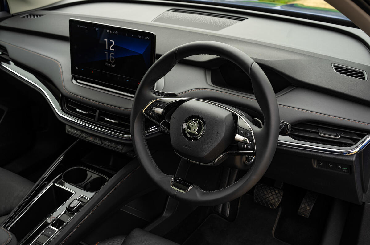 2024 Skoda Enyaq infotainment 2024 Skoda Enyaq infotainment
