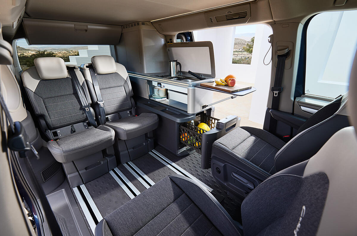 2024 VW California Ocean kitchen 2024 VW California Ocean kitchen