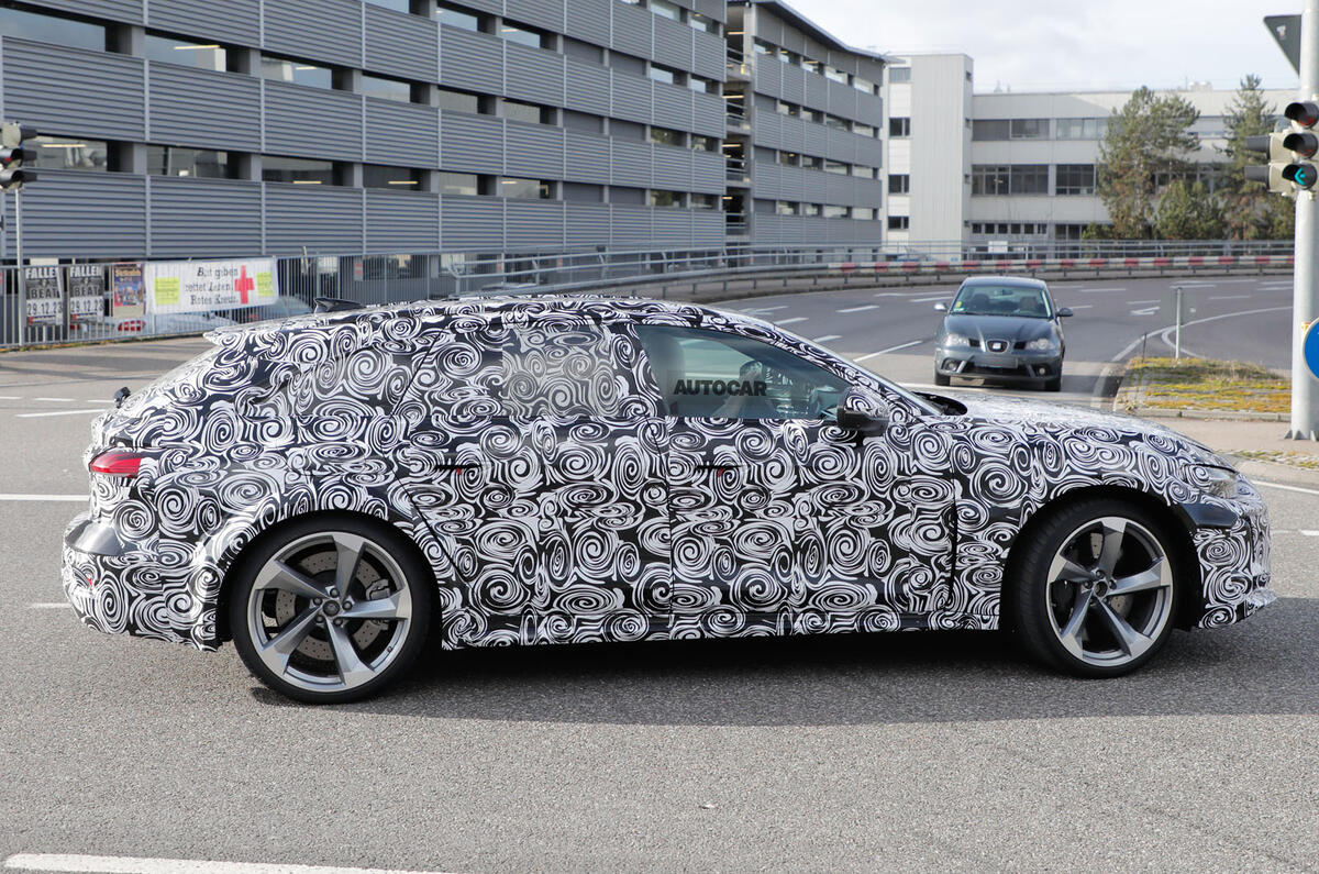 2025 Audi RS5 Avant PHEV prototype 50 2025 Audi RS5 Avant PHEV prototype 50