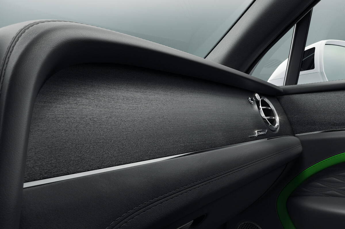 2025 Bentley Bentayga Speed interior dashboard passenger