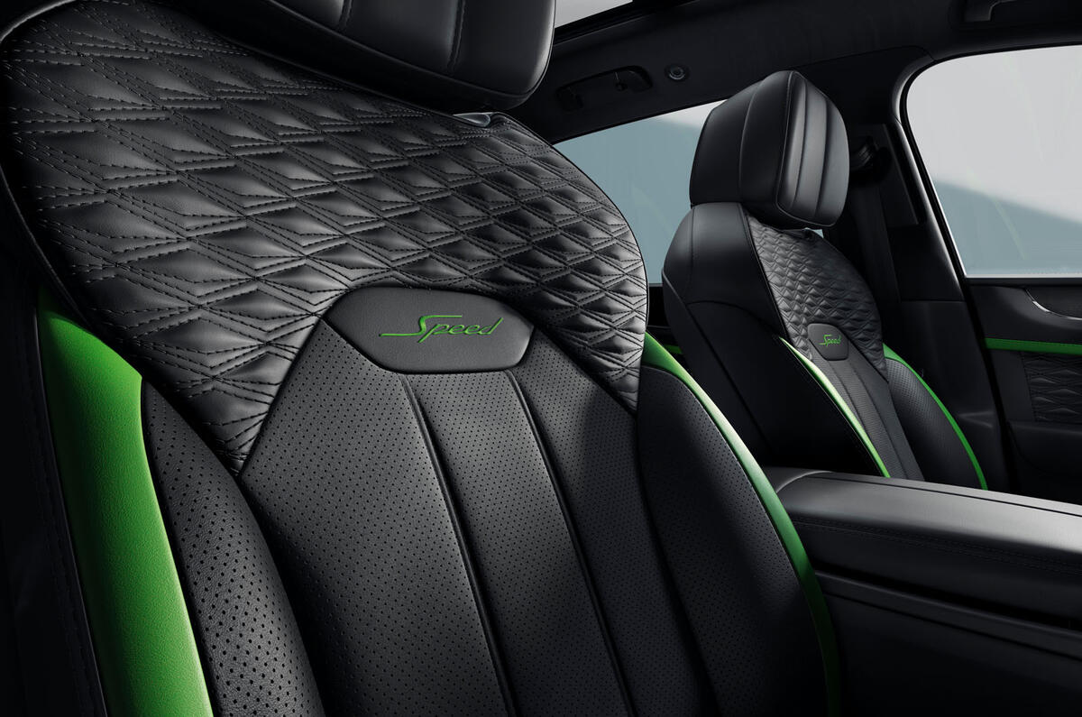 2025 Bentley Bentayga Speed interior front seats