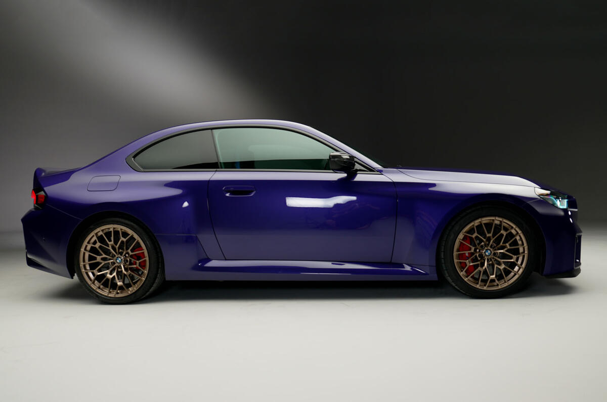 2025 BMW M2 CS studio side 2025 BMW M2 CS studio side