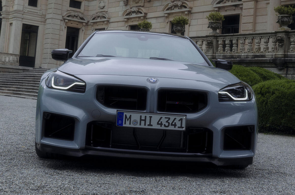 2025 BMW M2 CS Villa dEste front static 2025 BMW M2 CS Villa dEste front static