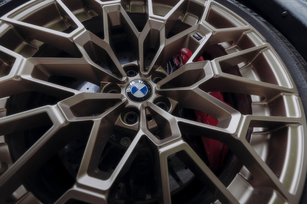 2025 BMW M2 CS Villa dEste wheel closeup 2025 BMW M2 CS Villa dEste wheel closeup