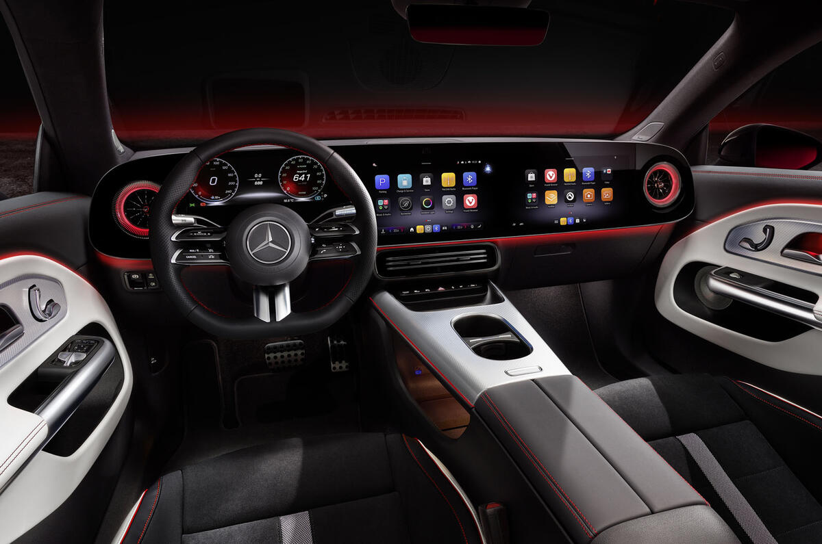 2025 Mercedes Benz CLA   dashboard and steering wheel (2) 2025 Mercedes Benz CLA   dashboard and steering wheel (2)