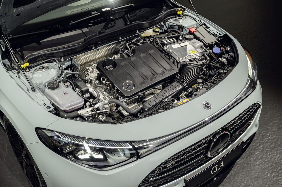 2025 Mercedes Benz CLA   hybrid engine 2025 Mercedes Benz CLA   hybrid engine