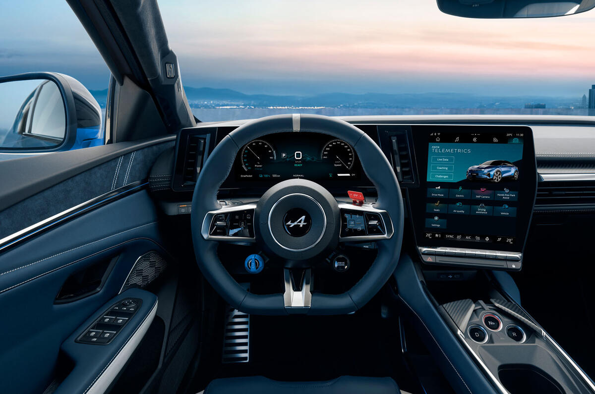 2026 Alpine A390 dashboard 2026 Alpine A390 dashboard