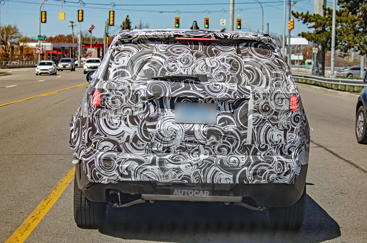 2026 Jeep Cherokee camo rear 2026 Jeep Cherokee camo rear