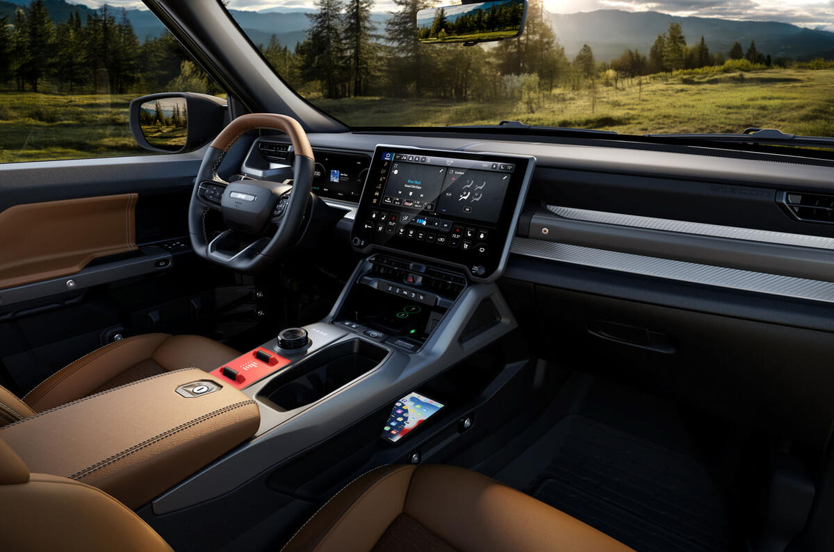 2026 Jeep Recon dashboard