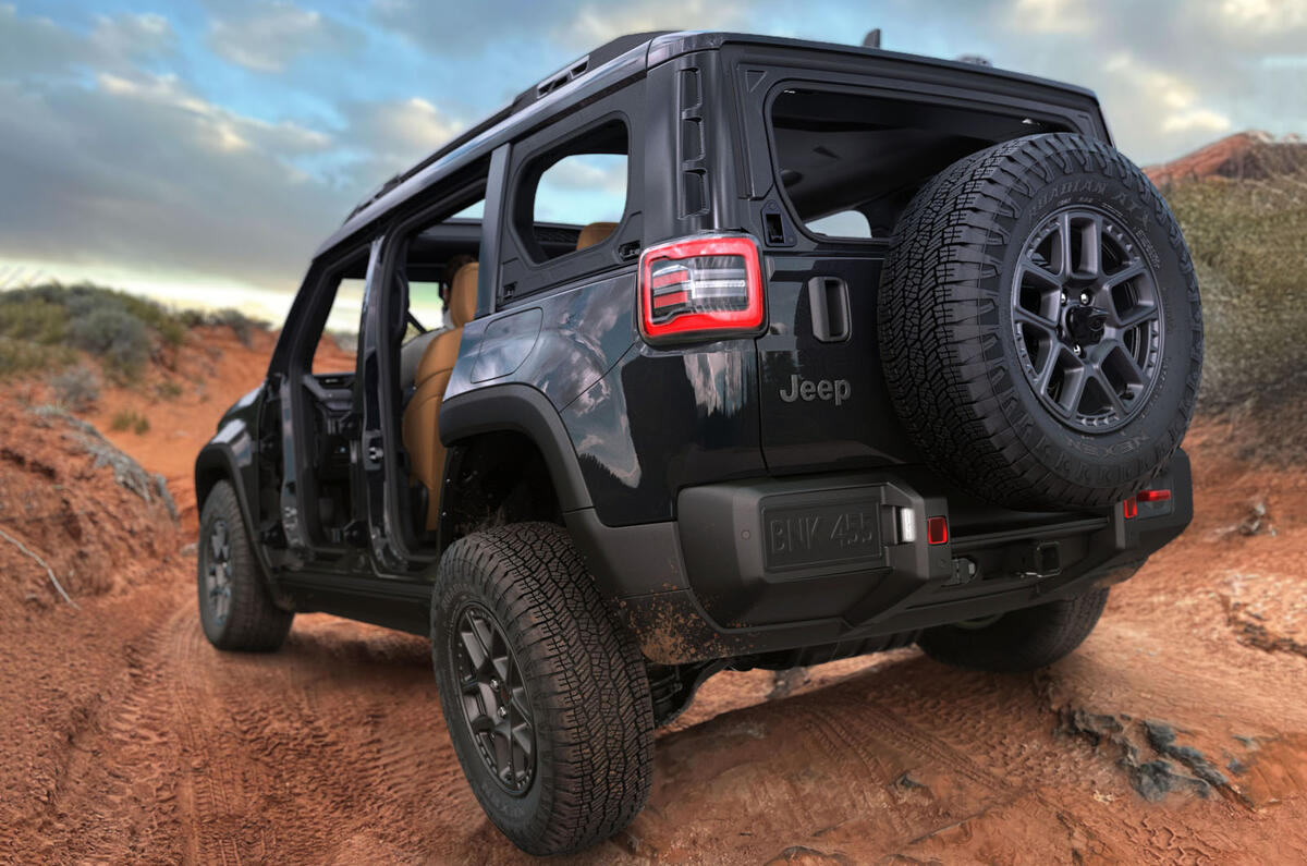 2026 Jeep Recon rear quarter articulation
