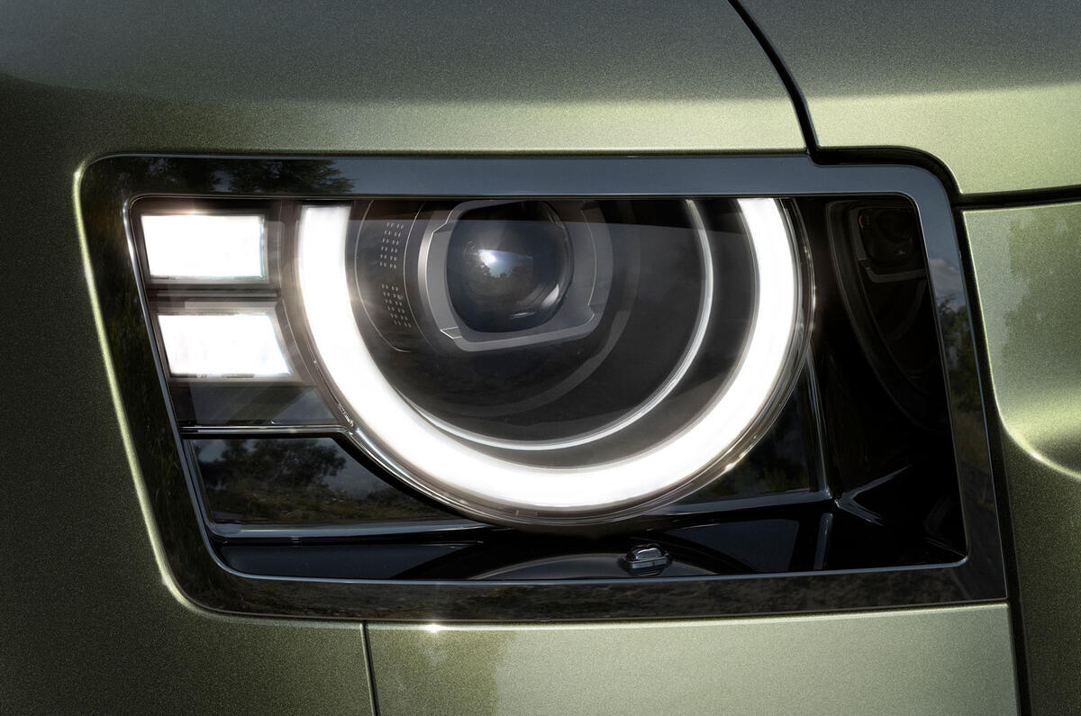 2026 Land Rover Defender headlight