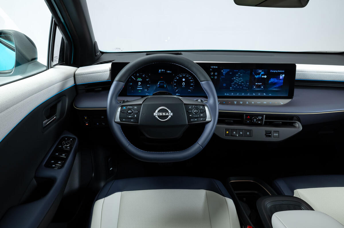 2026 Nissan Leaf dashboard close 2026 Nissan Leaf dashboard close
