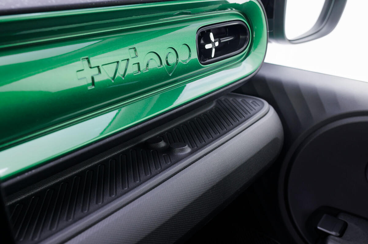 2026 Renault Twingo dashboard detail