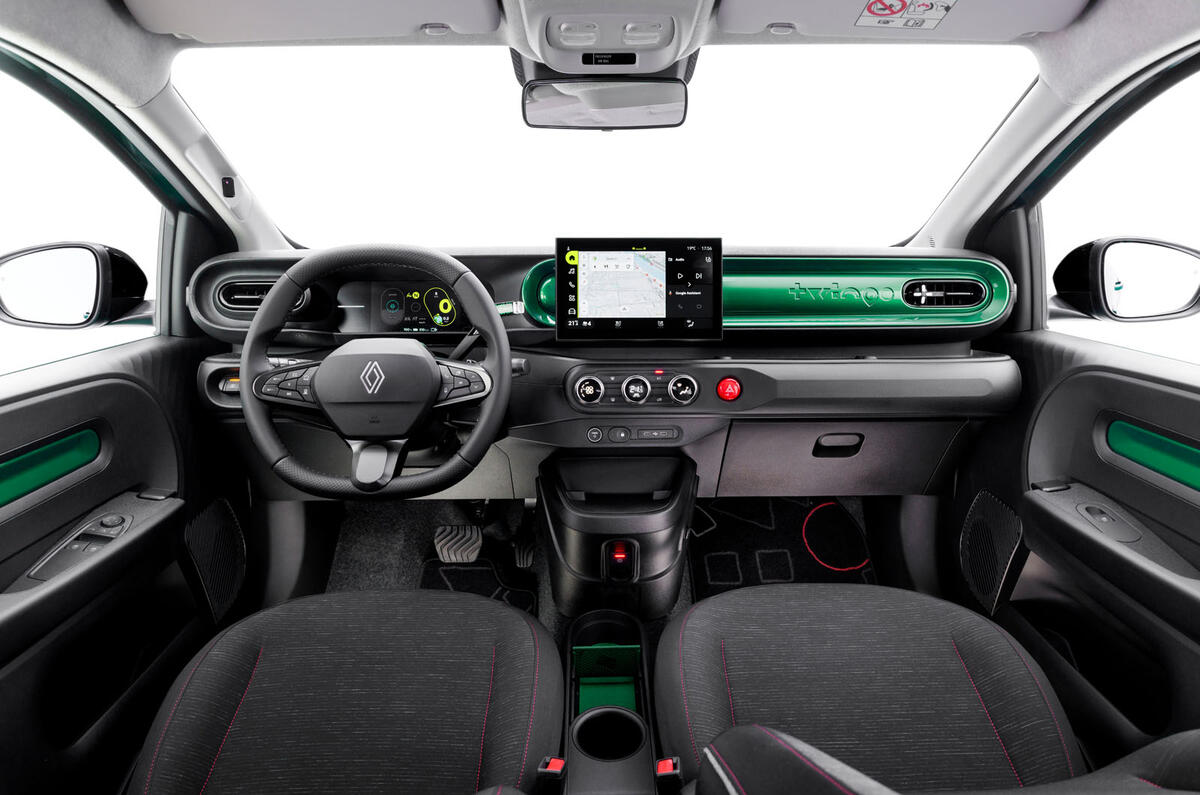 2026 Renault Twingo dashboard
