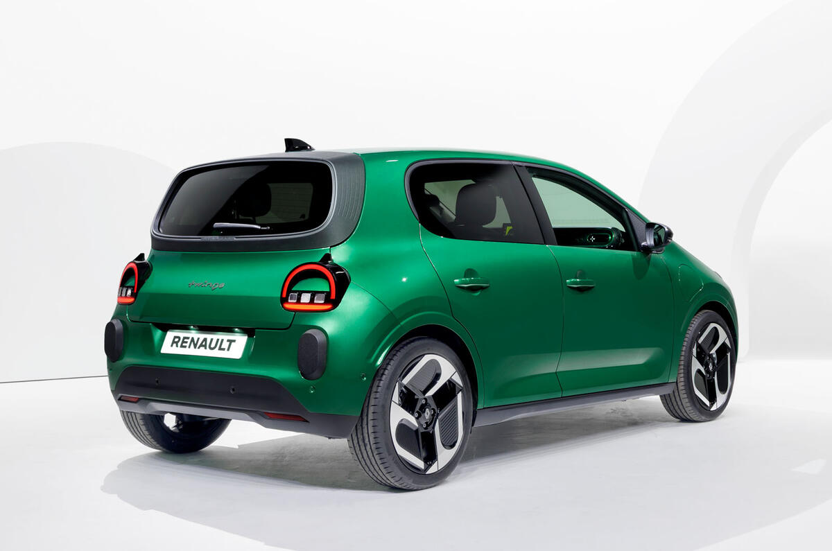 2026 Renault Twingo rear quarter