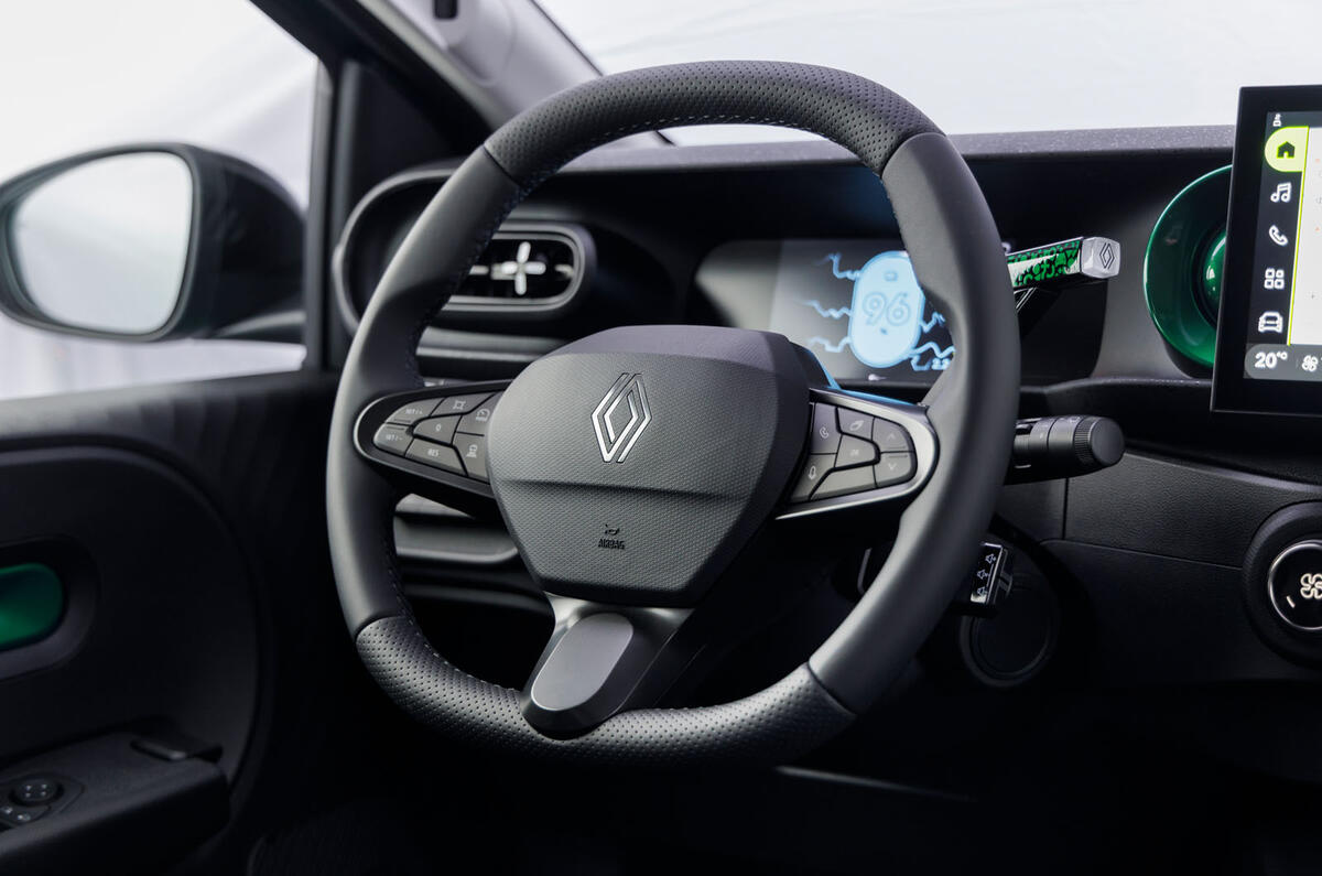 2026 Renault Twingo steering wheel