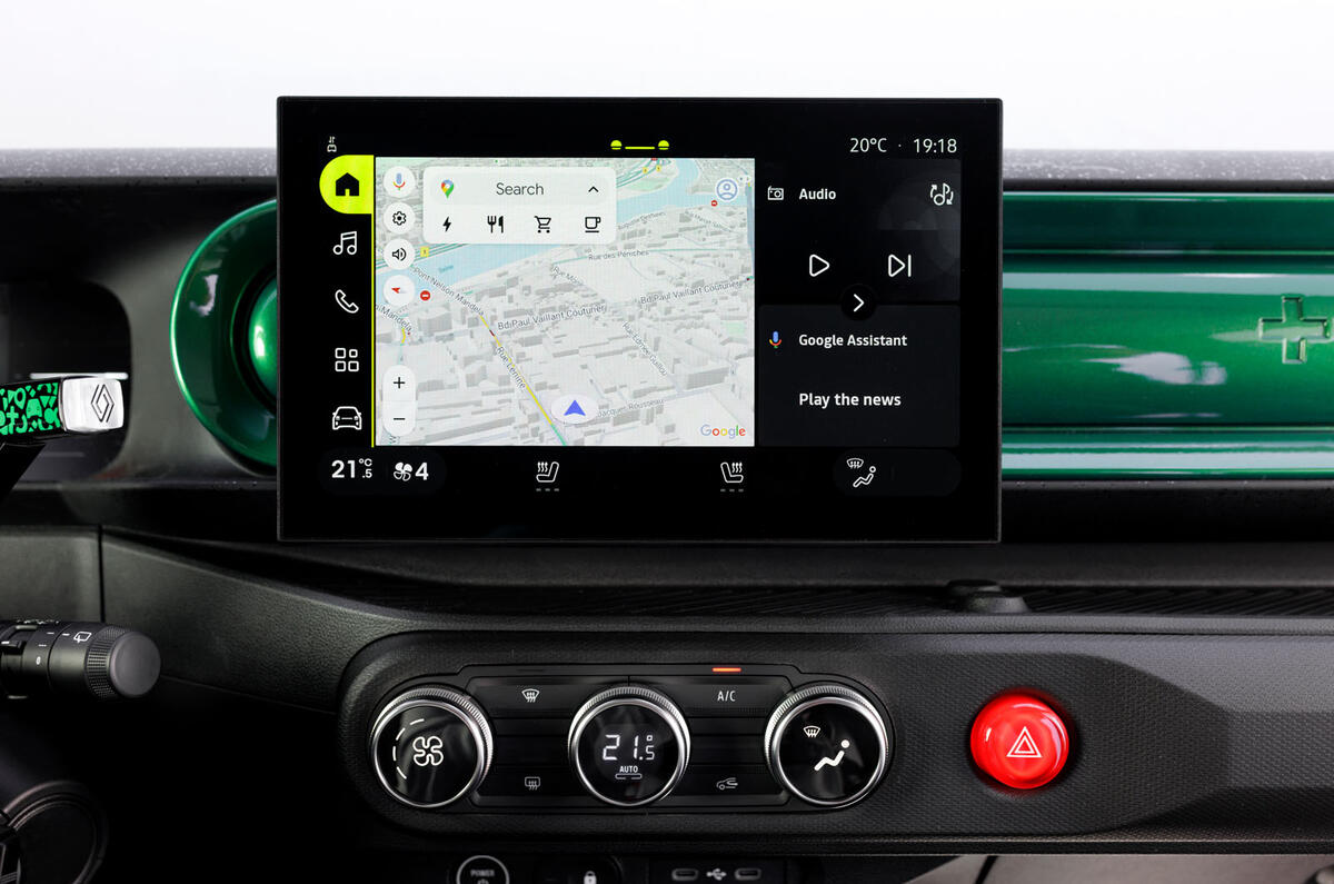 2026 Renault Twingo touchscreen