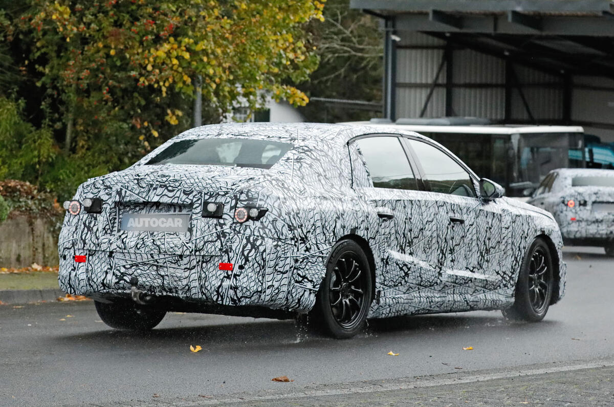 2027 Mercedes Benz E Class rear quarter