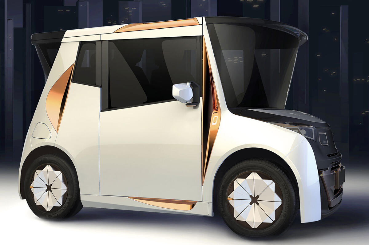 Chris Bangle reveals Redspace electric city car for China