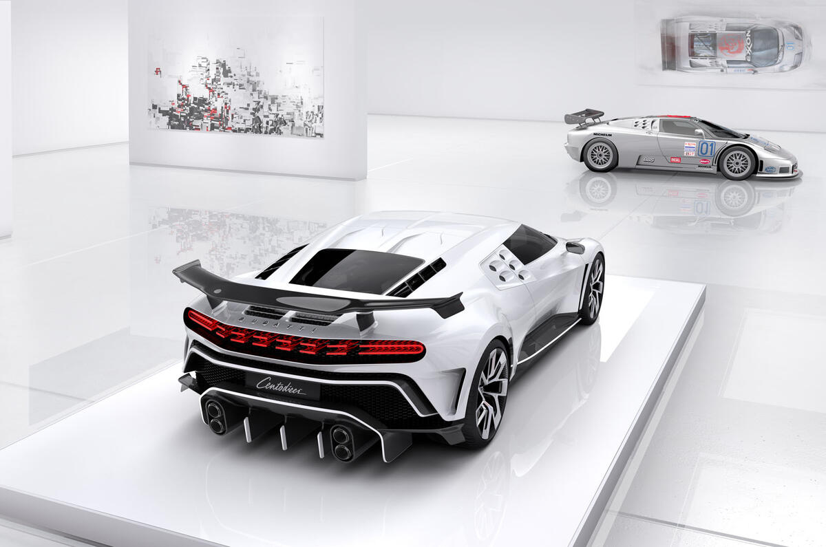 2020 Bugatti Centodieci reveal - rear